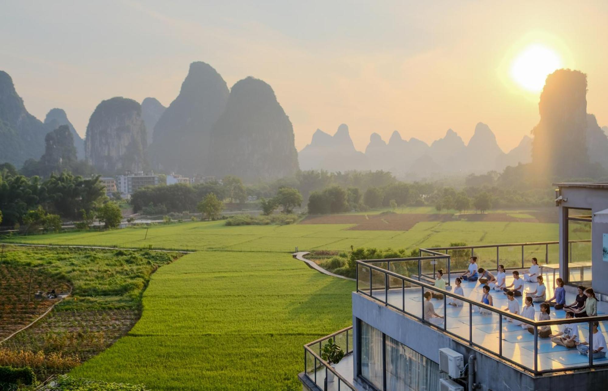 Yangshuo Zen Garden Resort - Yulong River Exterior photo